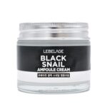 LEBELAGE - Black Snail Ampoule Cream, 70ml