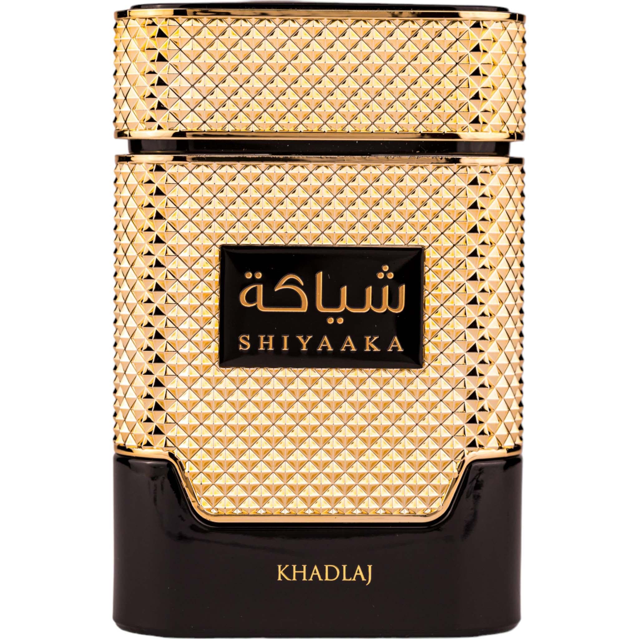 1737474526_RAW678fc1de49988 Khadlaj – Shiyaaka Gold Eau De Parfum 100ml - Image 1