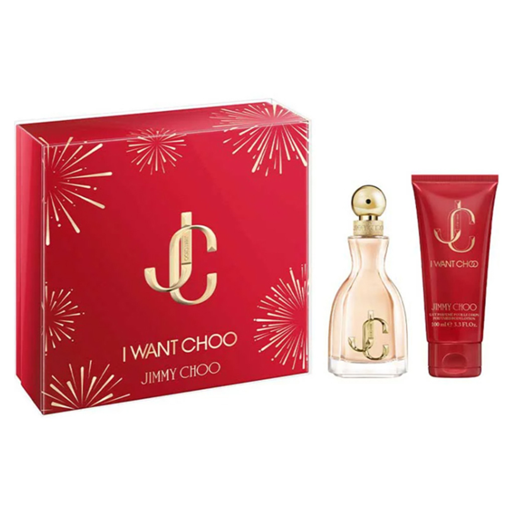 1743177046_2048x2048_67e6c5561bc7f Jimmy Choo – I Want Choo Eau De Parfum 60ml + Body Lotion 100ml - Image 1