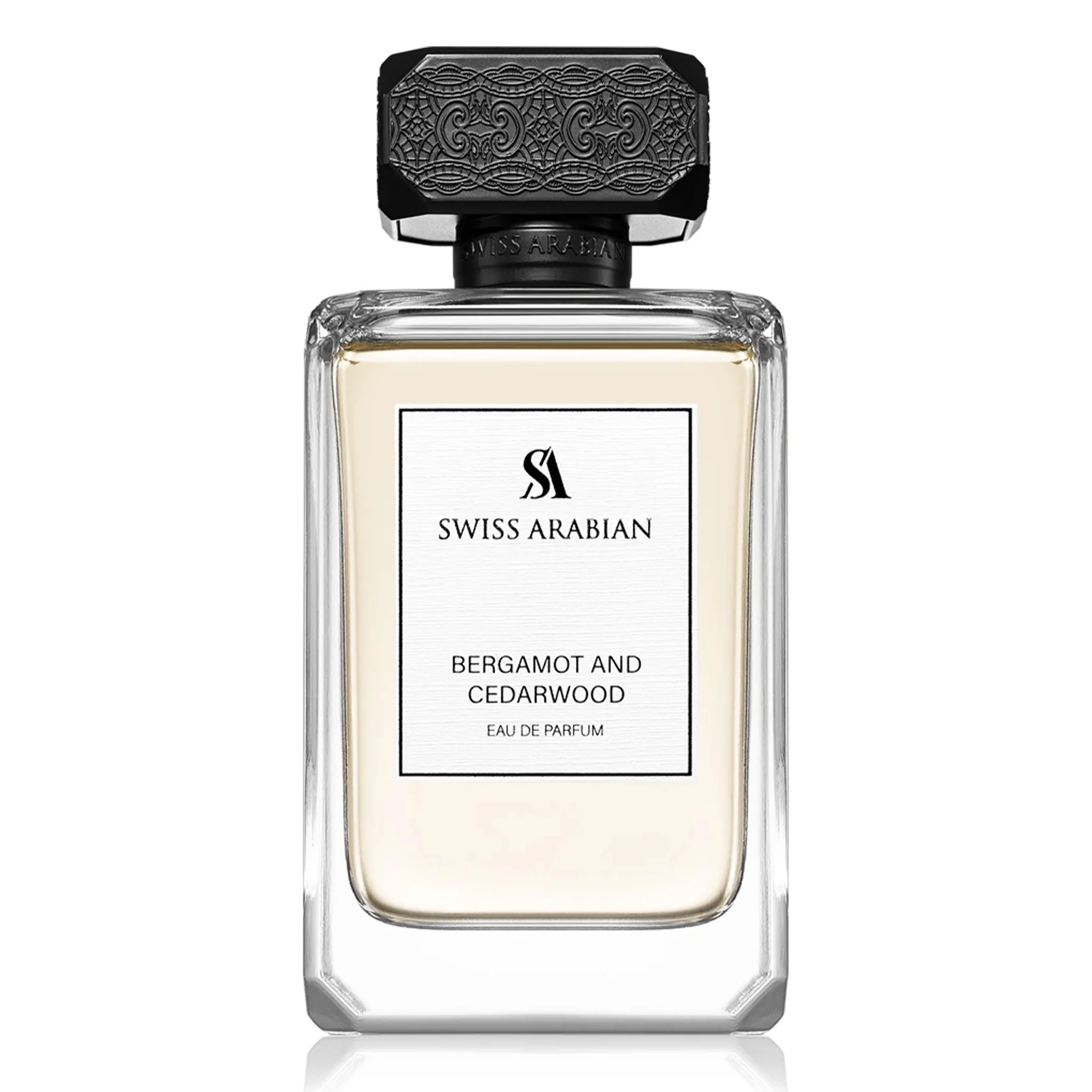 1758701597_jpg Swiss Arabian – Bergamot And Cedarwood Eau De Parfum 100ml TESTER - Image 1