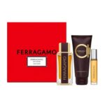 Salvatore Ferragamo – Spicy Leather Eau De Parfum 100ml + Eau De Parfum 15ml + Shower Gel 100ml