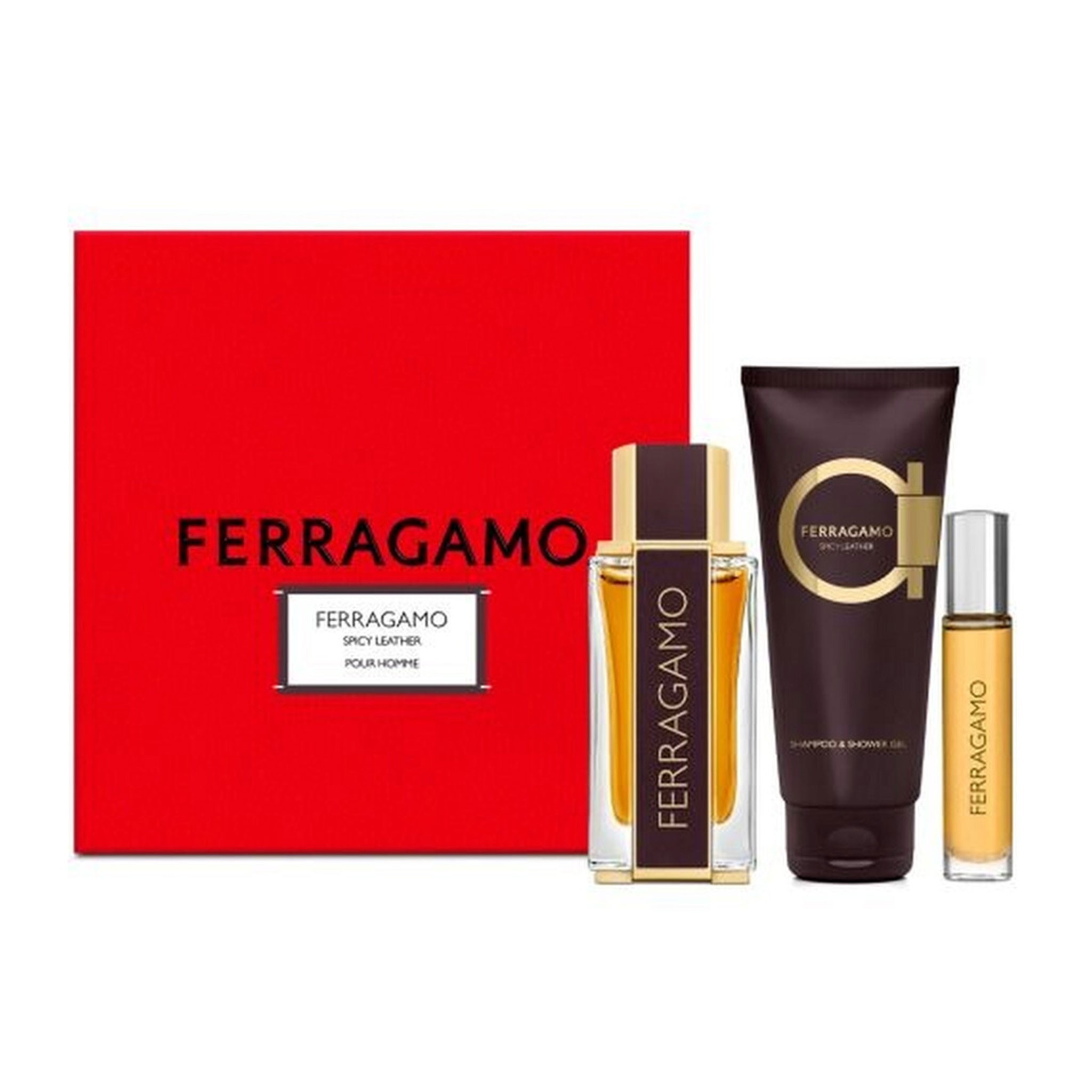 1767790470_2048x2048_695e5786d2e88 Salvatore Ferragamo – Spicy Leather Eau De Parfum 100ml + Eau De Parfum 15ml + Shower Gel 100ml - Image 1