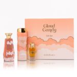 Khadlaj – Cloud Candy Extrait De Parfum 100ml + Body Spray 200ml + Concentrated Perfume Oil 24ml