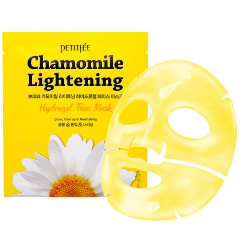 22b1c9377409d5de59690e958ce0892cf0e72e59_original Petitfee - Chamomile Lighting Hydrogel Face Mask, 32g, 1 piece - Image 1