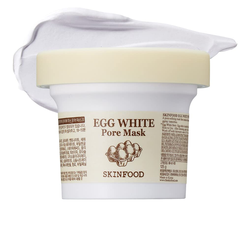 Version 1.0.0 SKINFOOD - Egg White Pore Mask - 120g - Image 1