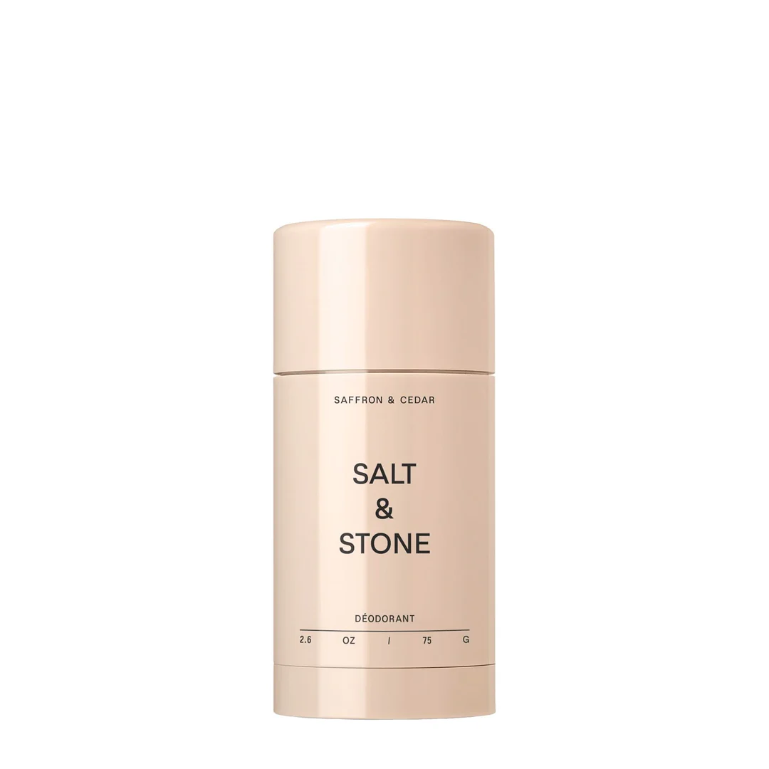 850063840293-1_b306619e-f20c-4d68-9519-e9509b5b00c7 Salt & Stone - Saffron & Cedar Deodorant, 75g - Image 1