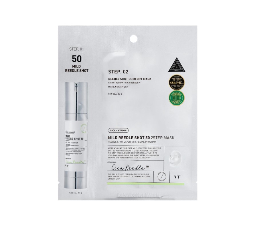 8803463006020- VT Cosmetics - Mild Reedle Shot 50 2-Step Mask, 1pc - Image 1