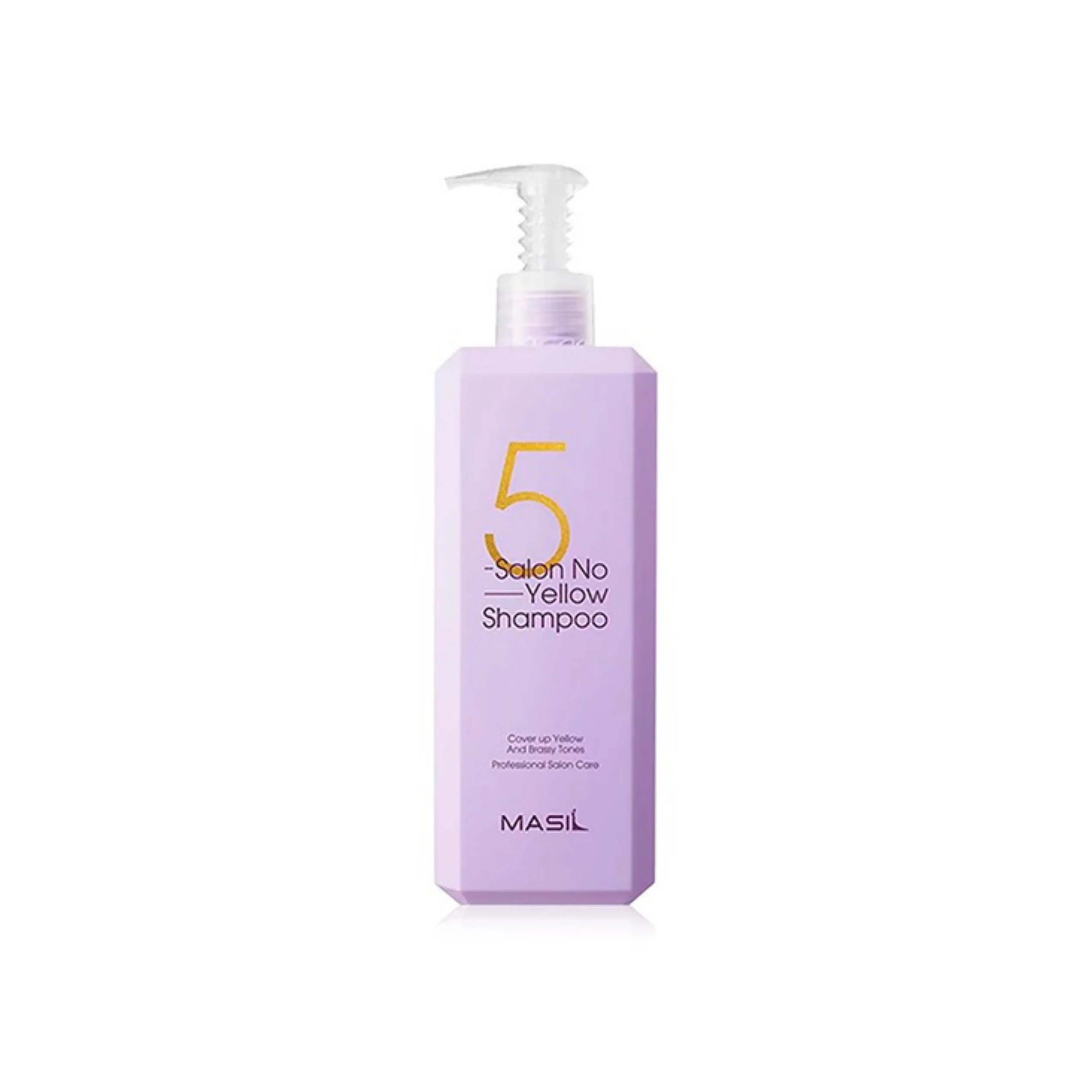 8809744061191_1-1 Masil - 5 Salon No Yellow Shampoo, 500ml - Image 1