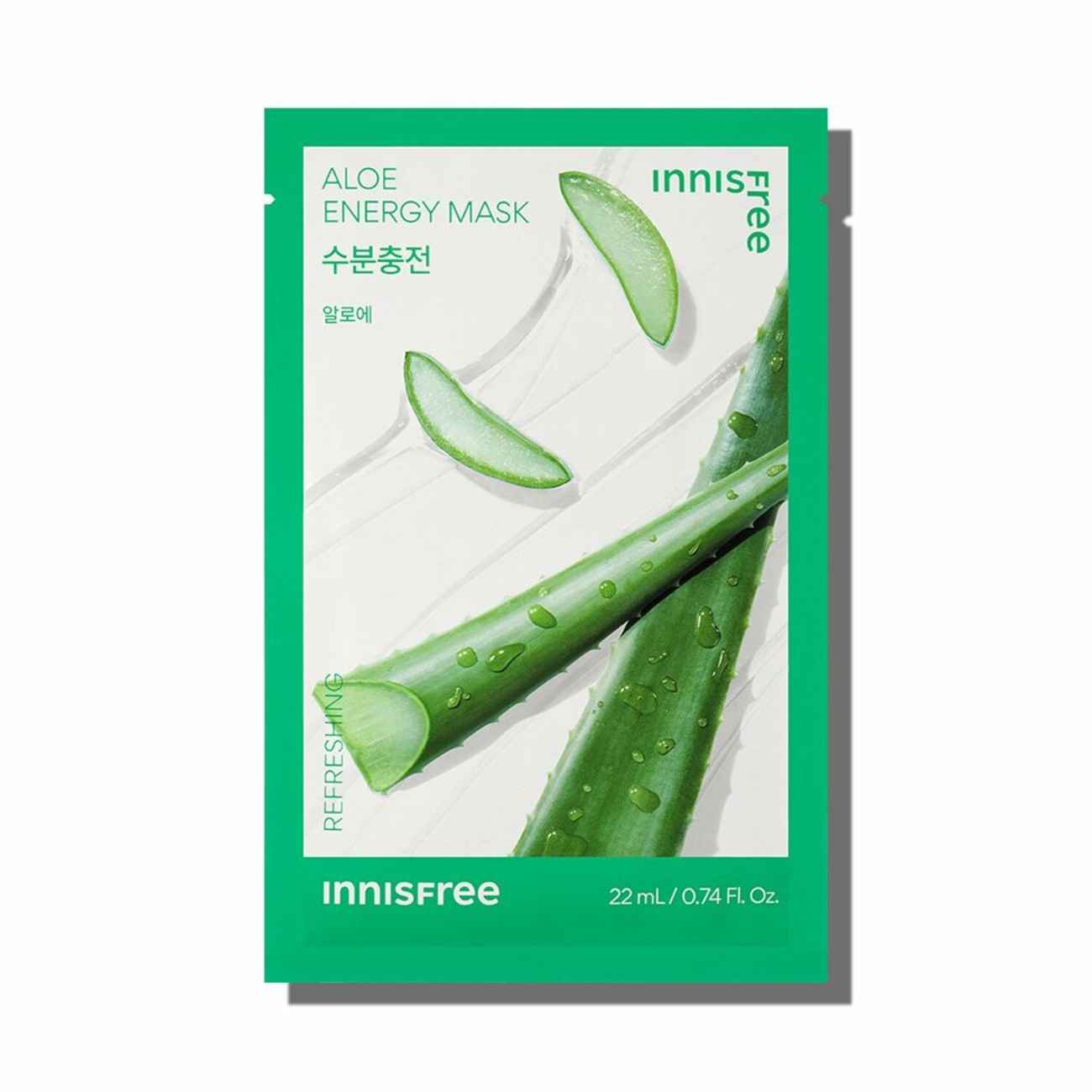 924d2219-8fea-459a-9de3-fac569a7a9e5__29635 Innisfree - Aloe Energy Mask, 22ml, 1 piece - Image 1