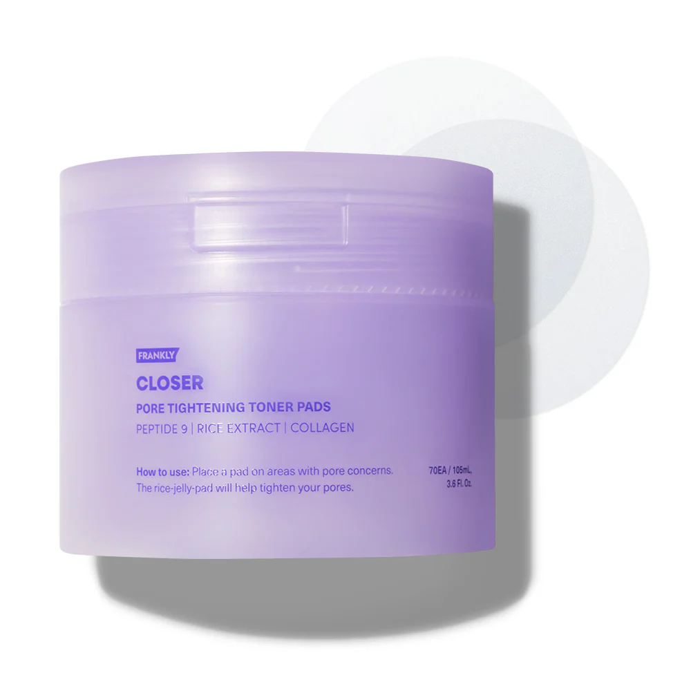 95e6da3241c1ebbf253e6c2c6107e24f FRANKLY - Closer Pore Tightening Toner Pads, 105ml, 70ea - Image 1