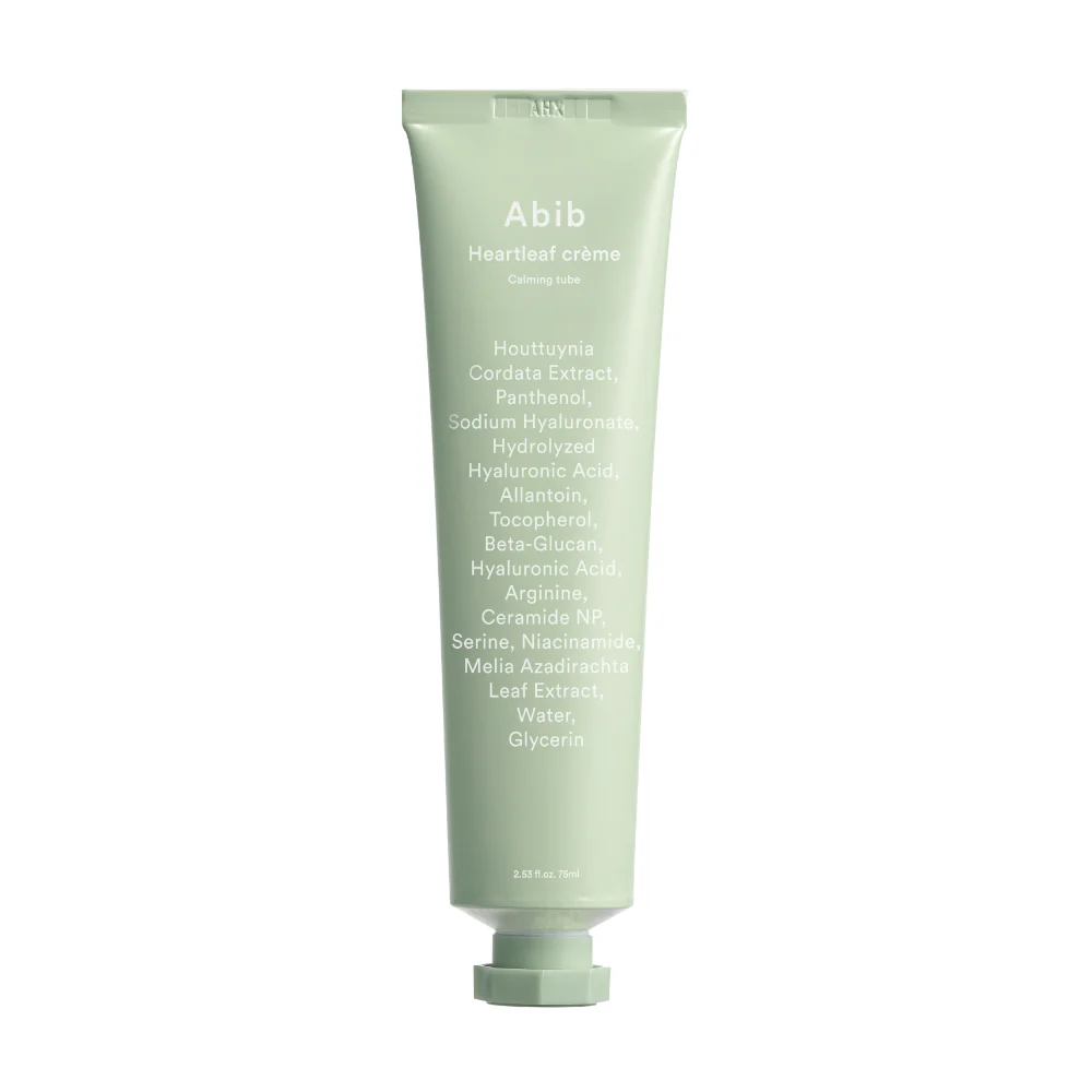 ABIB-Heartleaf-Creme-Calming-Tube-75ml-PURESEOUL-UK-KBeauty-Shop ABIB - Heartleaf Creme Calming Tube, 75ml - Image 1
