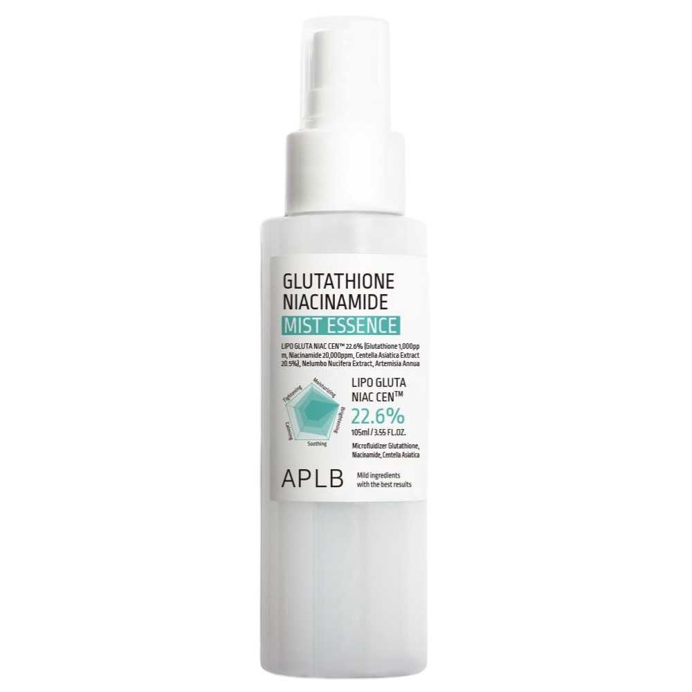 APLB-Glutathione-Niacinamide-Mist-Essence-105ml-1 APLB - Glutathione Niacinamide Mist Essence, 105ml - Image 1