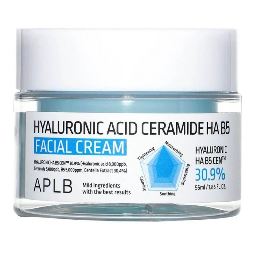 APLB-Hyaluronic-Acid-Ceramide-HA-B5-Facial-Cream-1 APLB - Hyaluronic Acid Ceramide HA B5 Facial Cream, 55ml - Image 1