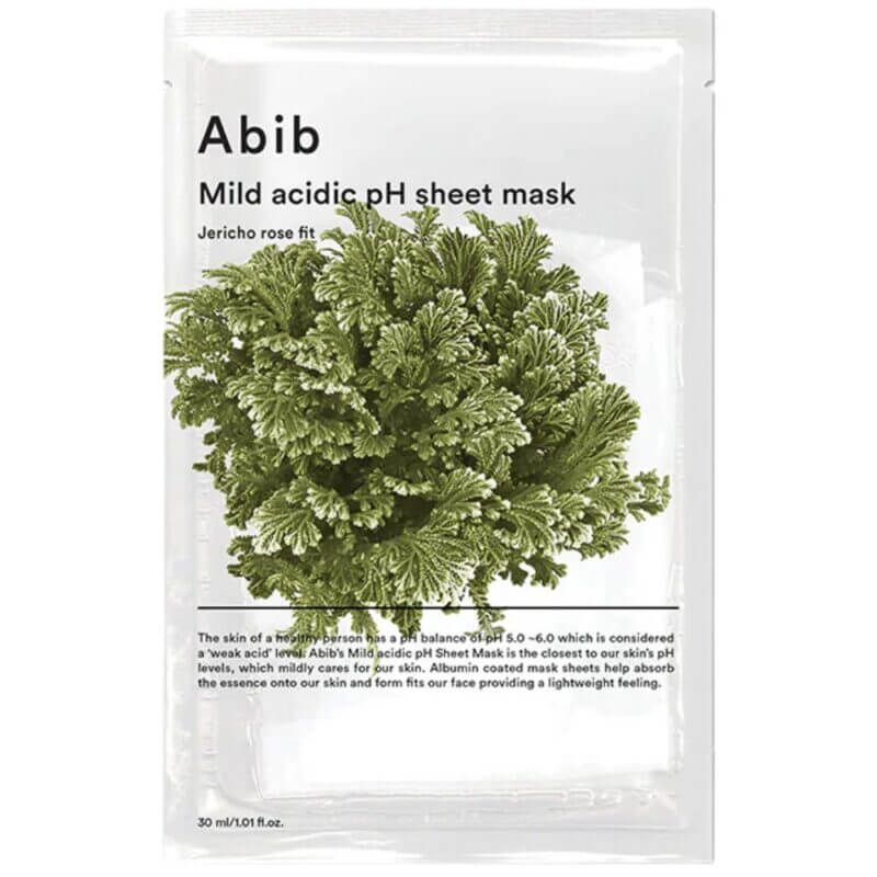 Abib-Mild-Acidic-pH-Sheet-Mask-Jericho-Rose-Fit-800x800-1-1 Abib - Mild Acidic pH Sheet Mask - Jericho Rose Fit, 30ml - Image 1