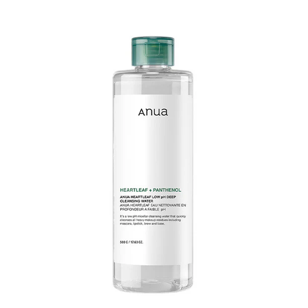 Anua-Heartleaf_Low_pH_Deep_Cleansing_Water-Skincare-Moona-Store-NZ_620x-1 Anua - Heartleaf Low pH Deep Cleansing Water, 500ml - Image 1