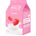 A'pieu - Strawberry Milk One-Pack Face Mask, 1sheet
