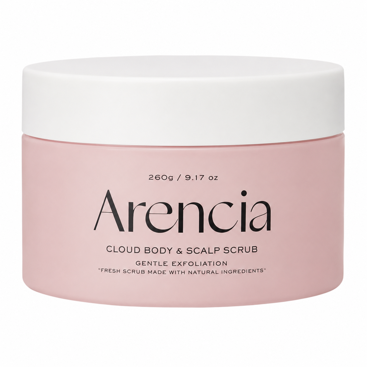 Aracia-Fresh-Cloud-Body-Scalp-Scrub-Lavender-Pear-260g Arencia – Fresh Cloud Body & Scalp Scrub Lavender & Pear, 260g - Image 1