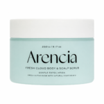 Arencia - Fresh Cloud Body & Scalp Scrub French Mint & Lily, 260g