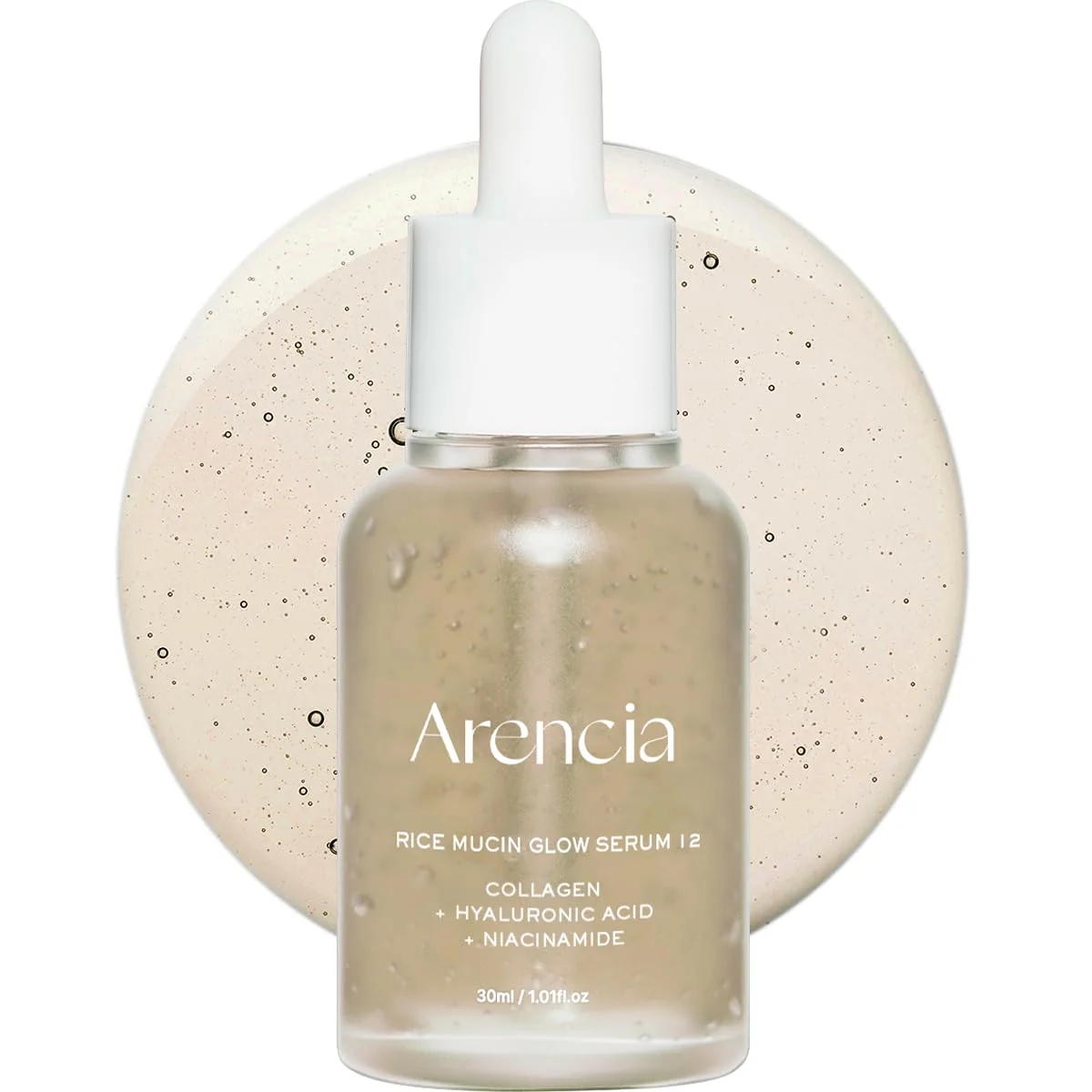 ArenciaRiceMucinGlowSerum30ml-koreashop-3 Arencia - Rice Mucin Glow Serum, 30ml - Image 1