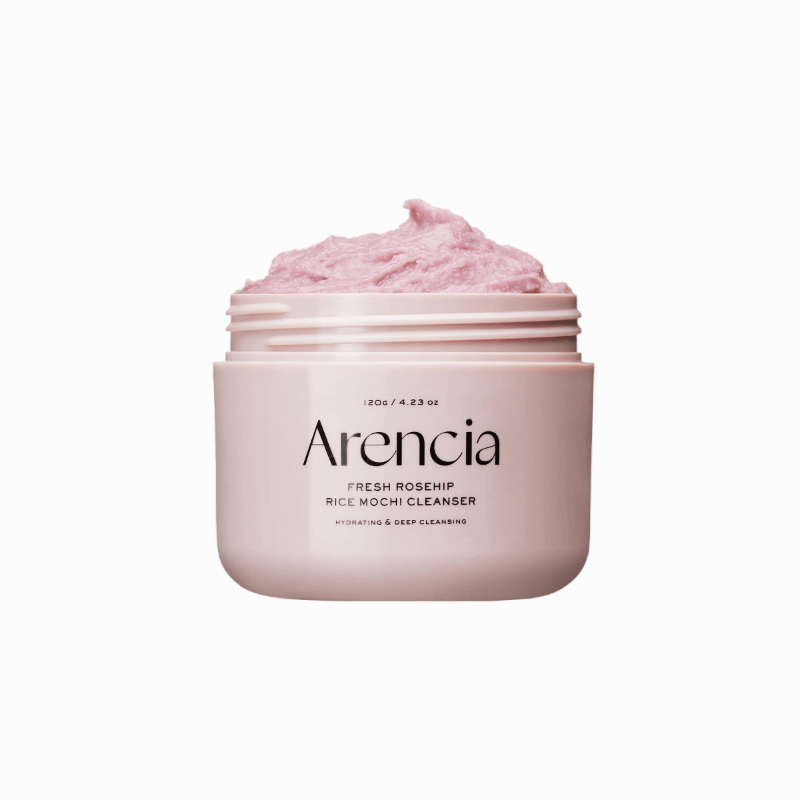Arencia_Fresh_Rosehip_Rice_Cleanser Arencia - Fresh Rosehip Mochi Cleanser, 120g - Image 1