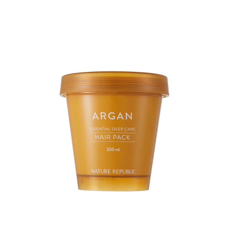 ArganEssentialMoistureRepairingHairMask Nature Republic - Argan Essential Moisture Repairing Hair Mask, 200ml - Image 1