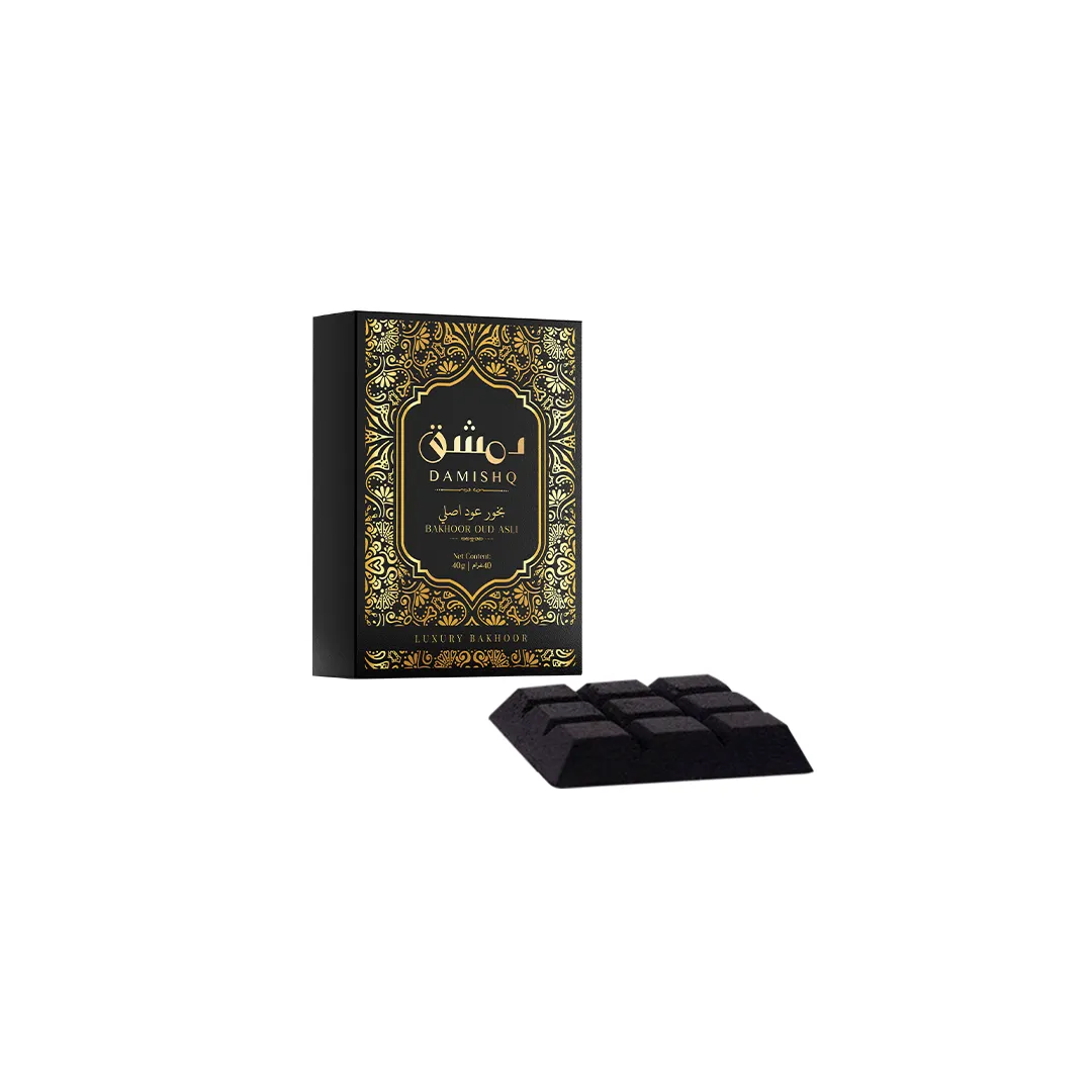 BAKHOOR-OUD-ASLI-X2-1 Damishq – Bukhoor Oud Asli 40gr - Image 1