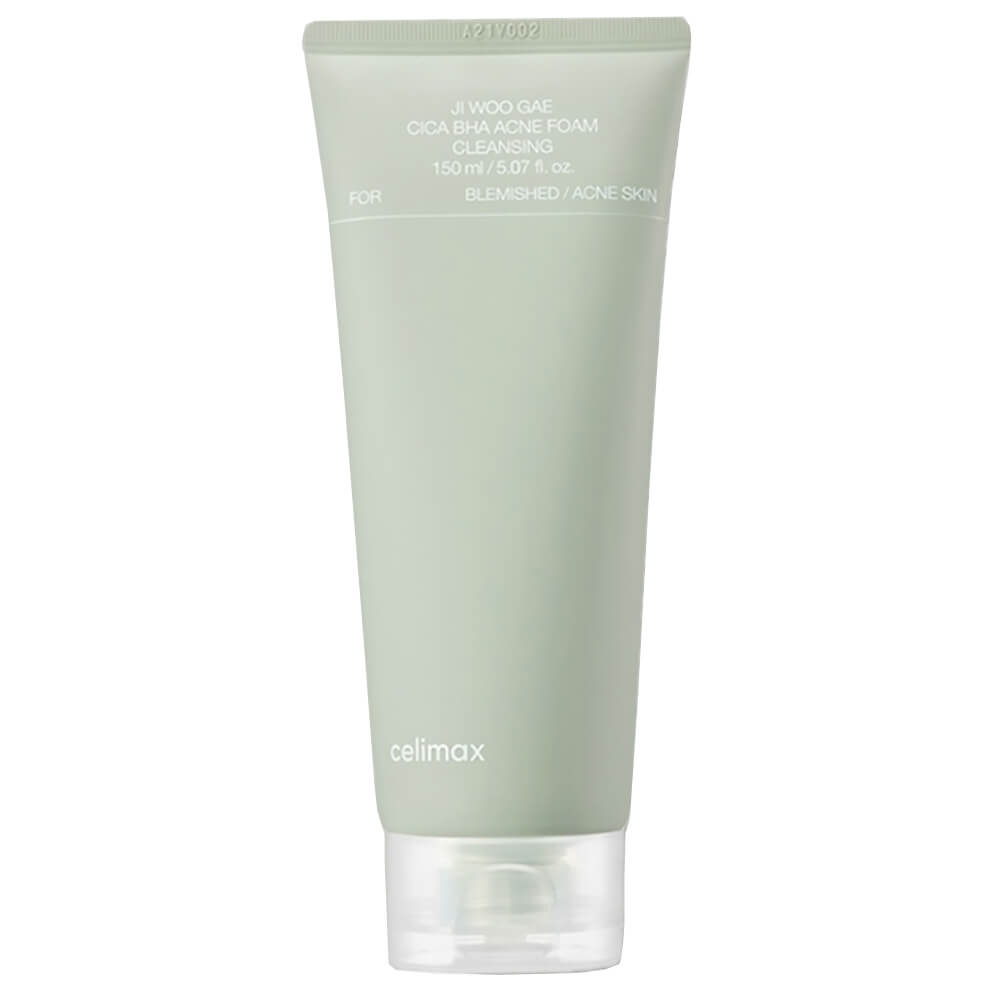 Celimax-Ji-Woo-Gae-Cica-BHA-Acne-Foam-Cleansing-Wholesale Celimax - Ji Woo Gae Cica BHA Acne Foam Cleansing - 150ml - Image 1