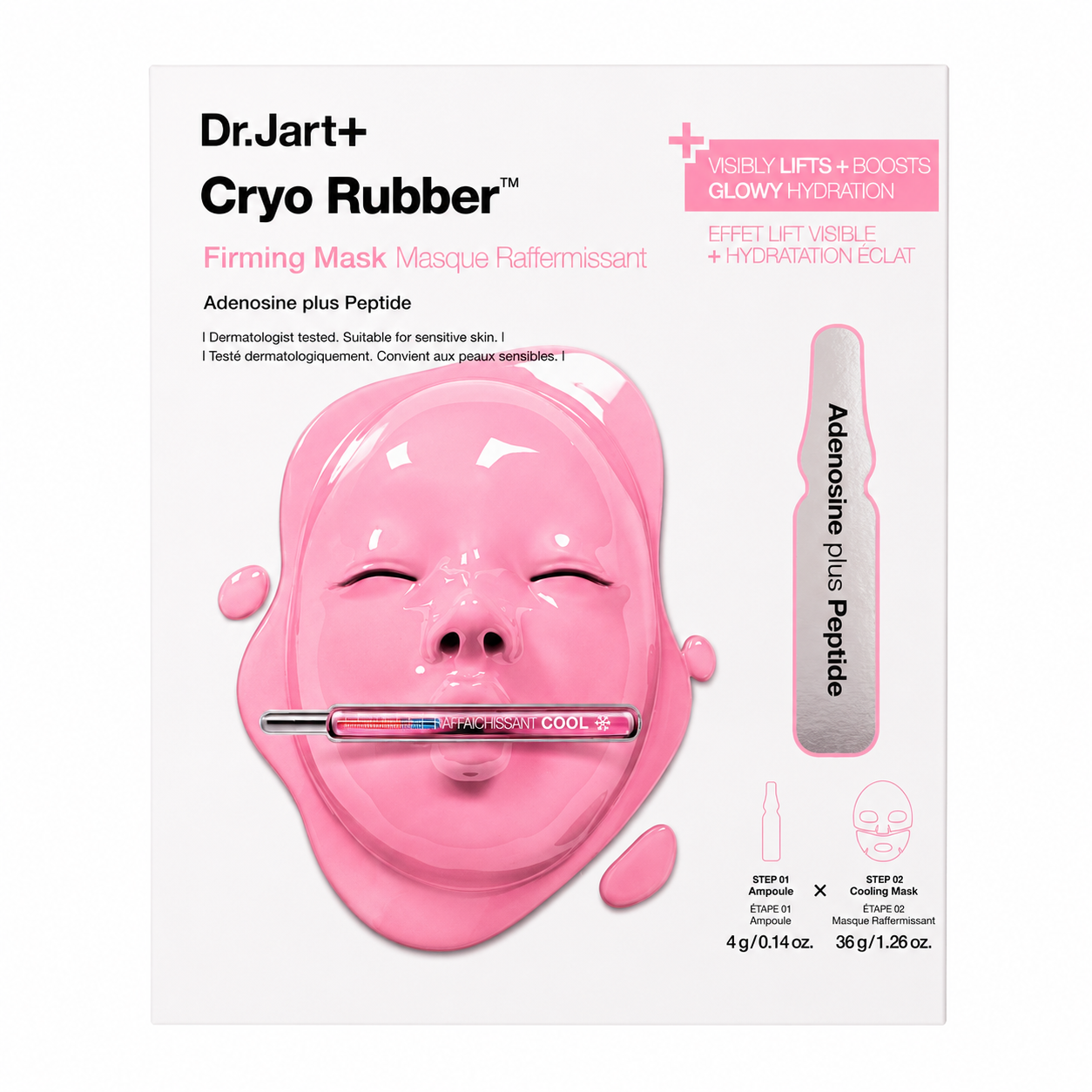 Dr.Jart-Cryo-Rubber-Firming-Mask-With-Adenosine-1-sheet-serum-4g Dr.Jart+ - Cryo Rubber Firming Mask With Adenosine, 1 sheet + serum 4g - Image 1