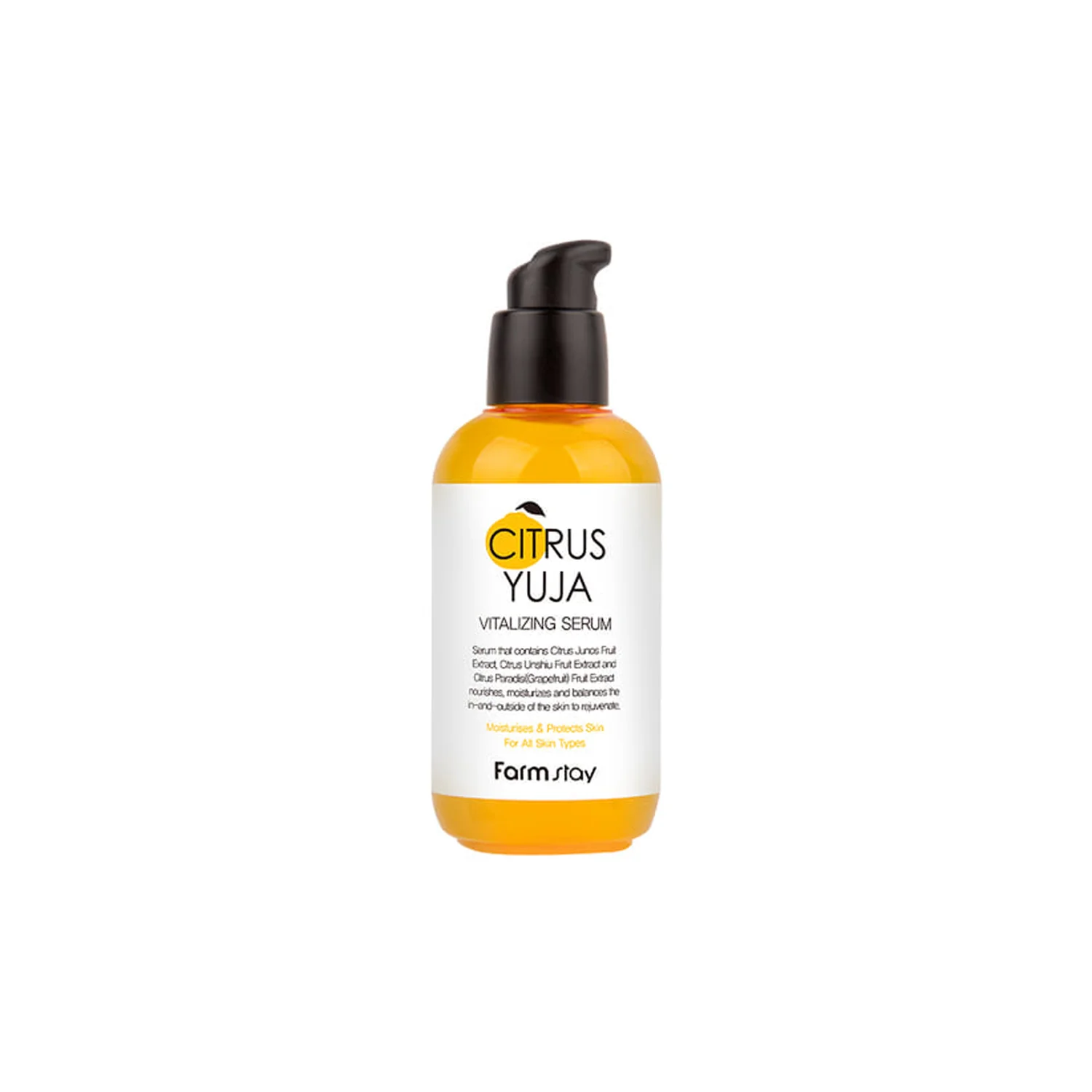 FARMSTAY_CITRUS-YUJA-VITALIZING-SERUM Farmstay - Citrus Yuju Vitalizing Serum 100ml - Image 1