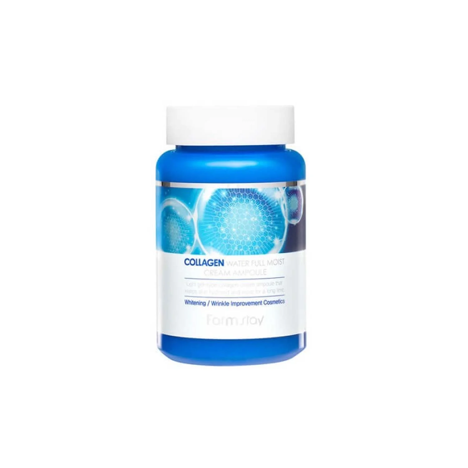FARMSTAY_COLLAGEN-WATER-FULL-MOIST-CREAM-AMPOULE_BRIGHTENING_AND-WRINKLE-IMPROVEMENT Farmstay - Collagen Water Full Moist Cream Ampoule 250ml - Image 1