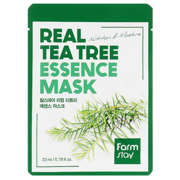 xr:d:DAFXV3SmqTE:1121,j:5685343595,t:23052914 Farmstay – Real Tea Tree Essence Mask, 23ml - Image 1