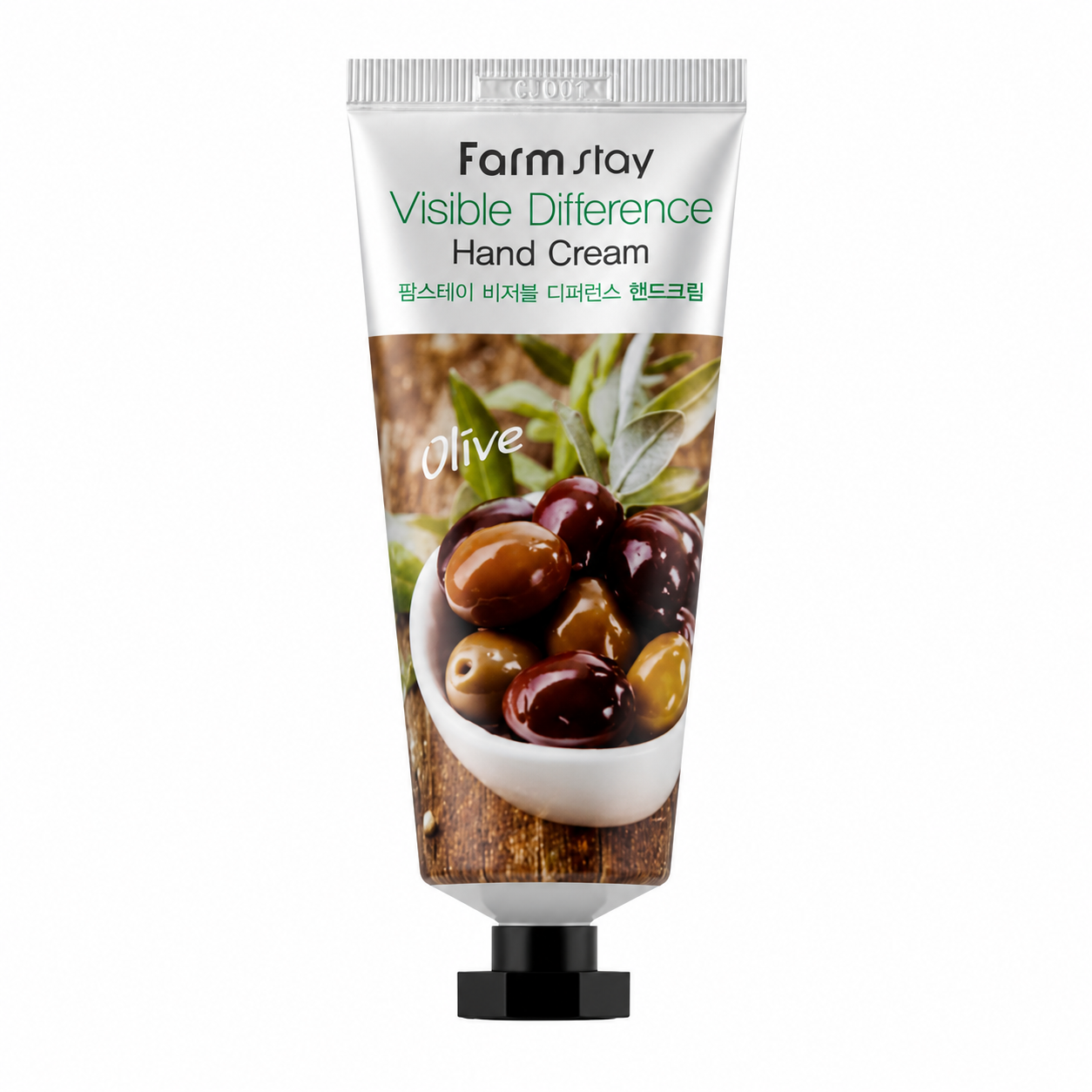 Farmstay-Visible-Difference-Hand-Cream-Olive-100g Farmstay -Visible Difference Hand Cream (Olive), 100g - Image 1