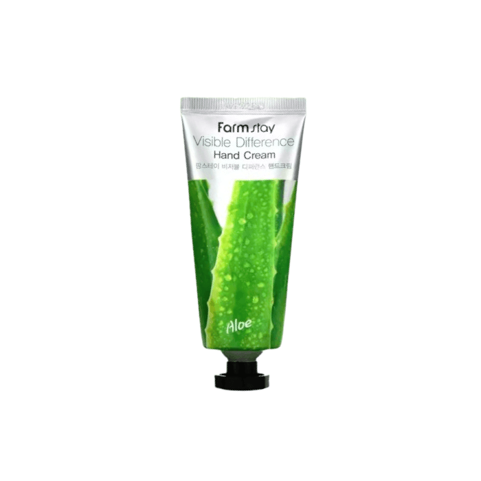 Farmstay-Visible Farmstay - Visible Difference Hand Cream Aloe, 100g - Image 1