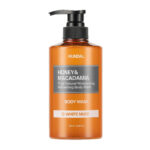 KUNDAL – Honey & Macadamia Pure Body Wash, White Musk, 500ml