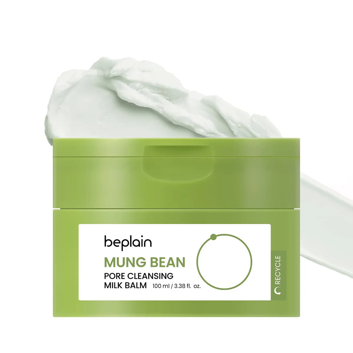 HIKOCO_Beplain_MungBeanPoreCleansingMilkBalm_01 Beplain - Mung Bean Pore Cleansing Milk Balm - 100ml - Image 1