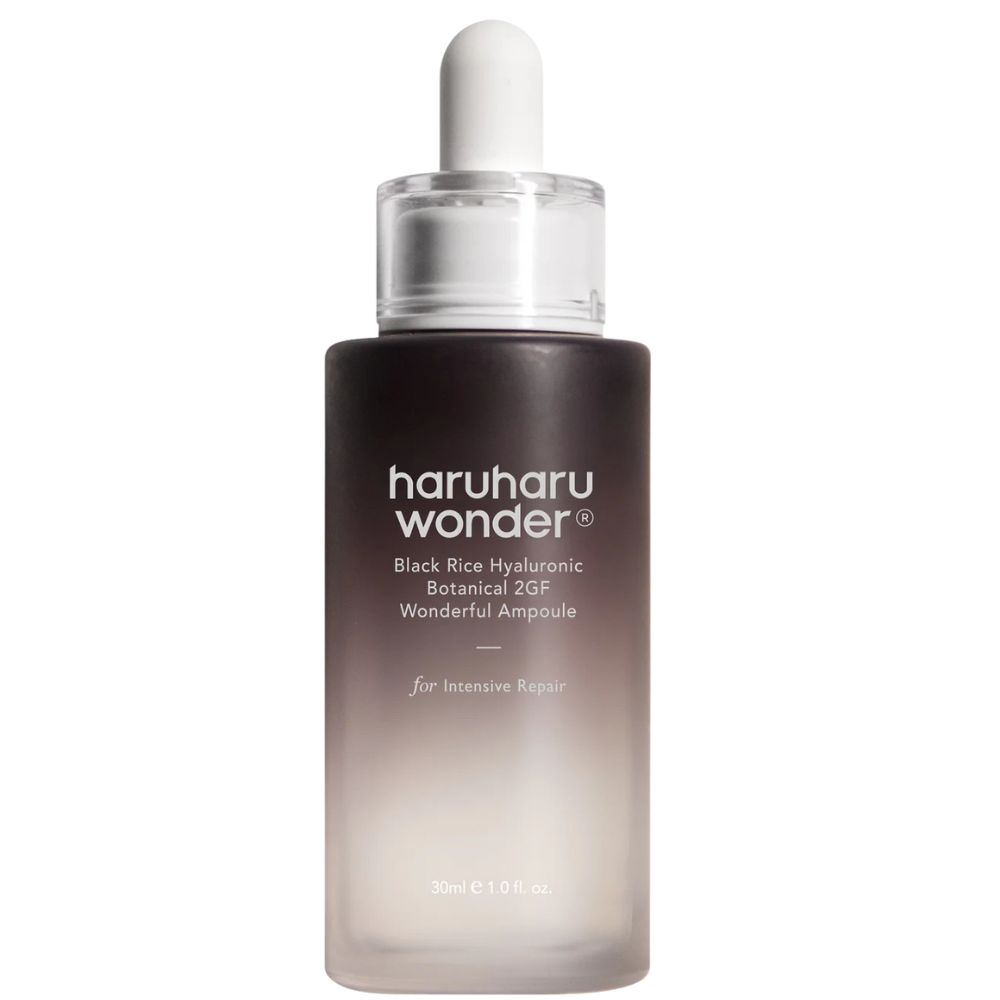 HaruHaru-Wonder-Black-Rice-Hyaluronic-Botanical-2GF-Wonderful-Ampoule-1 Haruharu Wonder - Black Rice Botanical 2GF Ampoule, 30ml - Image 1
