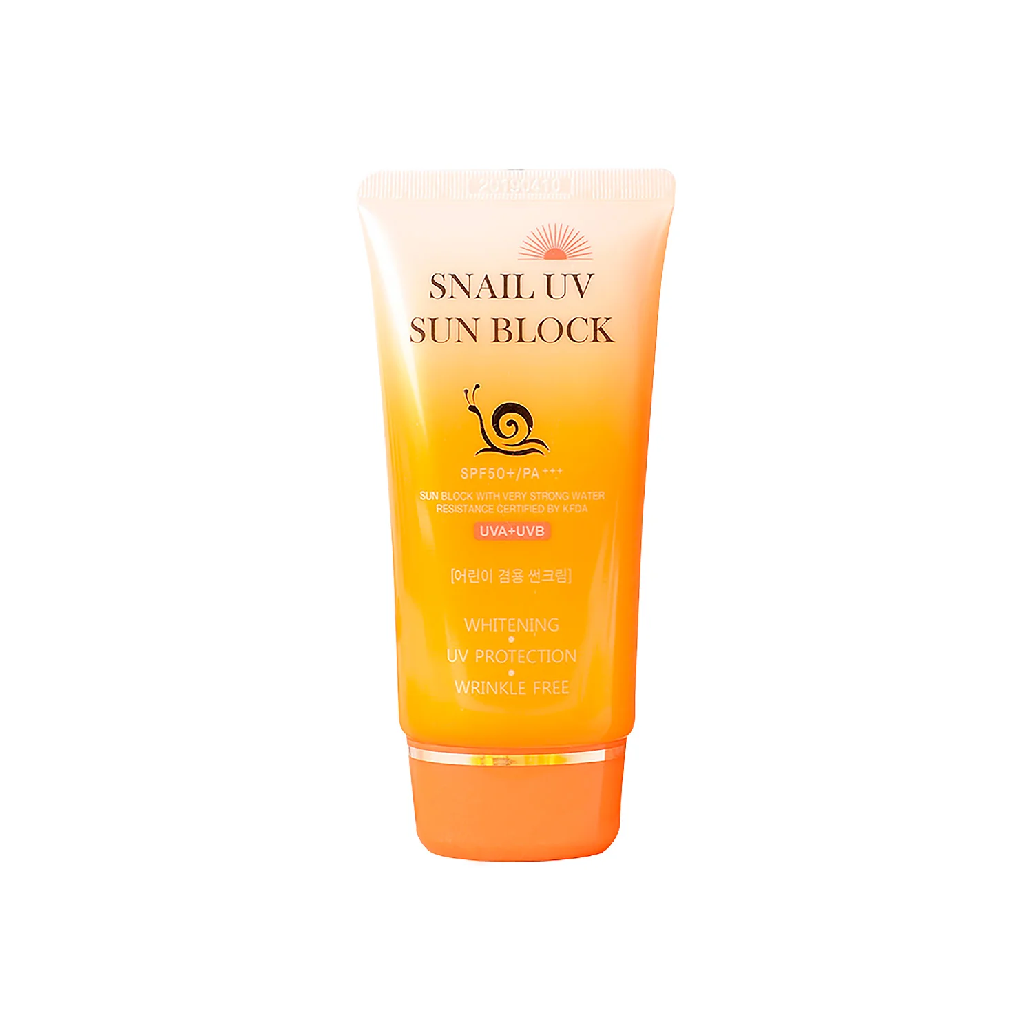 JIGOTT-SNAIL-UV-SUN-BLOCK-CREAM-SPF50-PA_1 Jigott - Snail UV Sun Block Cream SPF50 PA+++ 70ml - Image 1