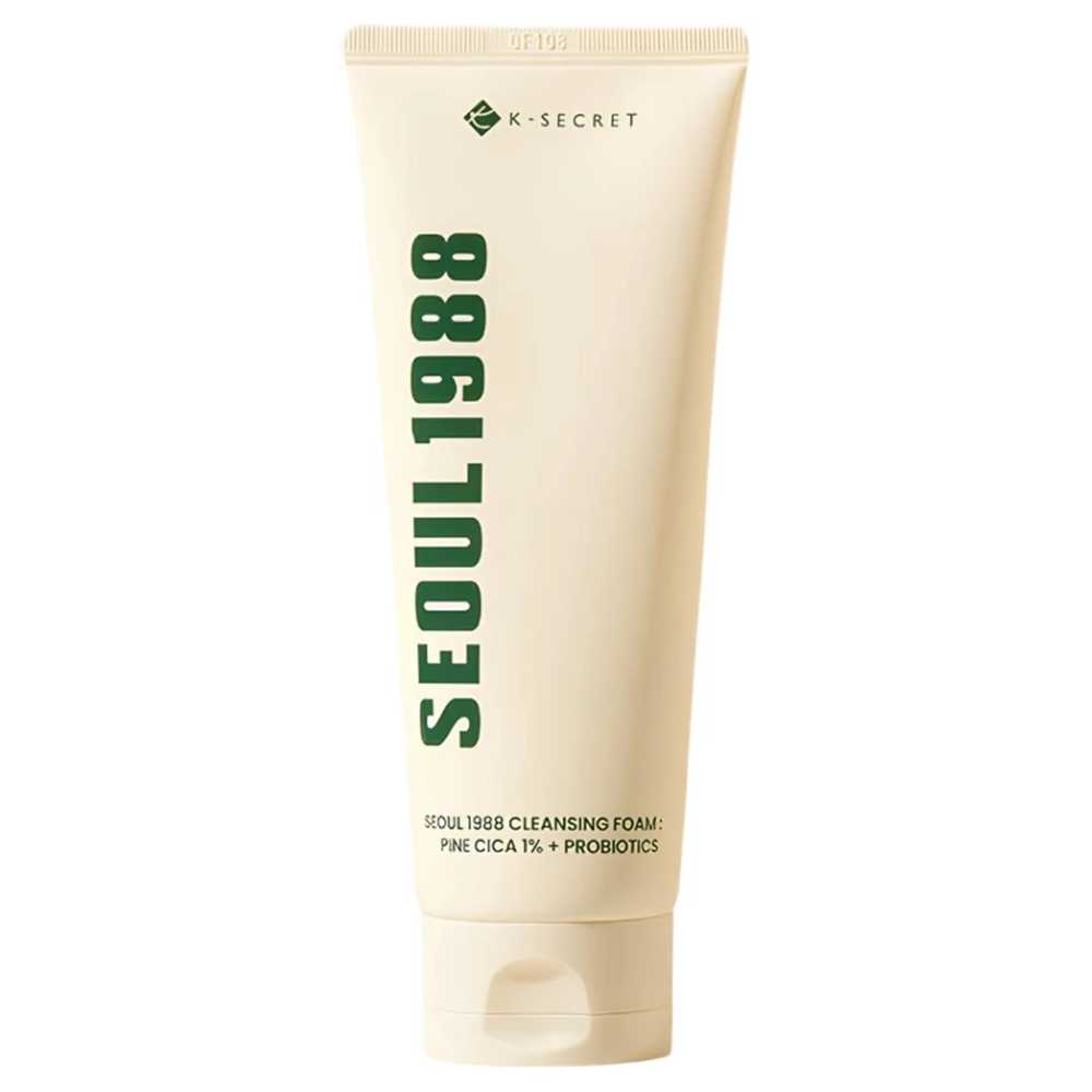 KSECRET-Seoul-1988-Cleansing-Foam_-Pine-Cica-1-Probiotics-150ml-1 K-SECRET - SEOUL 1988 Cleansing Foam: Pine Cica 1% + Probiotics, 150ml - Image 1