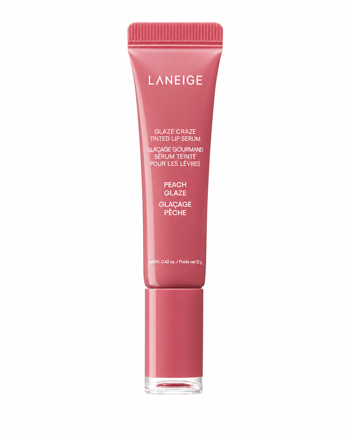 LANEIGE-–-Glaze-Craze-Tinted-Lip-Serum-Peach-Glaze-12g LANEIGE – Glaze Craze Tinted Lip Serum (Peach Glaze), 12g - Image 1