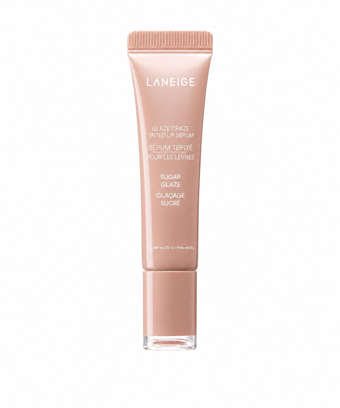 LANEIGE-–-Glaze-Craze-Tinted-Lip-Serum-Sugar-Glaze-12g LANEIGE – Glaze Craze Tinted Lip Serum (Sugar Glaze), 12g - Image 1