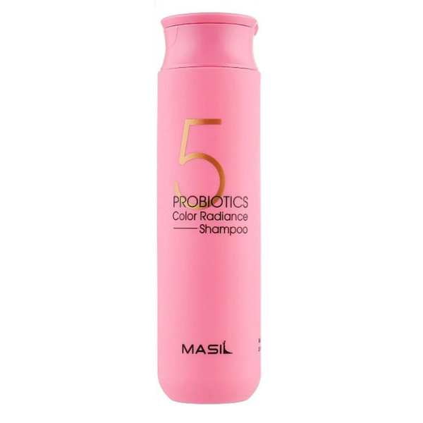 Masil-5-PROBIOTICS-COLOR-RADIANCE-SHAMPOO-300ml Masil - 5 Probiotics Color Radiance Shampoo, 300ml - Image 1