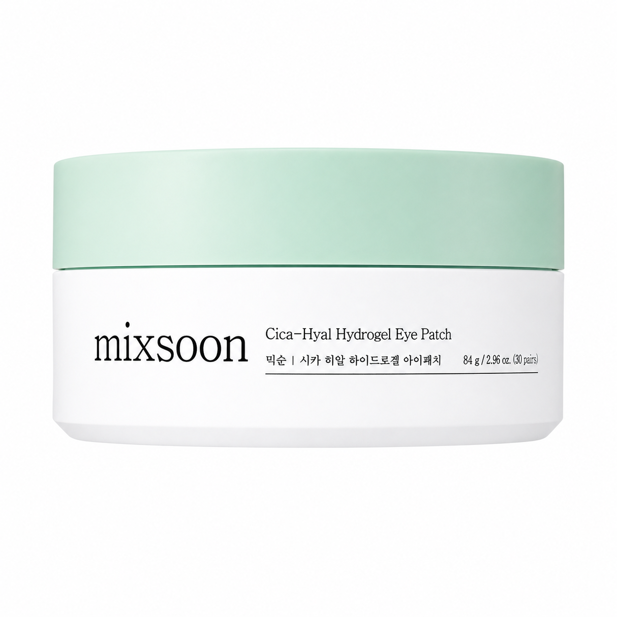 Mixsoon-Cica-Hyal-Hydrogel-Eye-Patch-84g-30pairs Mixsoon - Cica-Hyal Hydrogel Eye Patch, 84g (30pairs) - Image 1