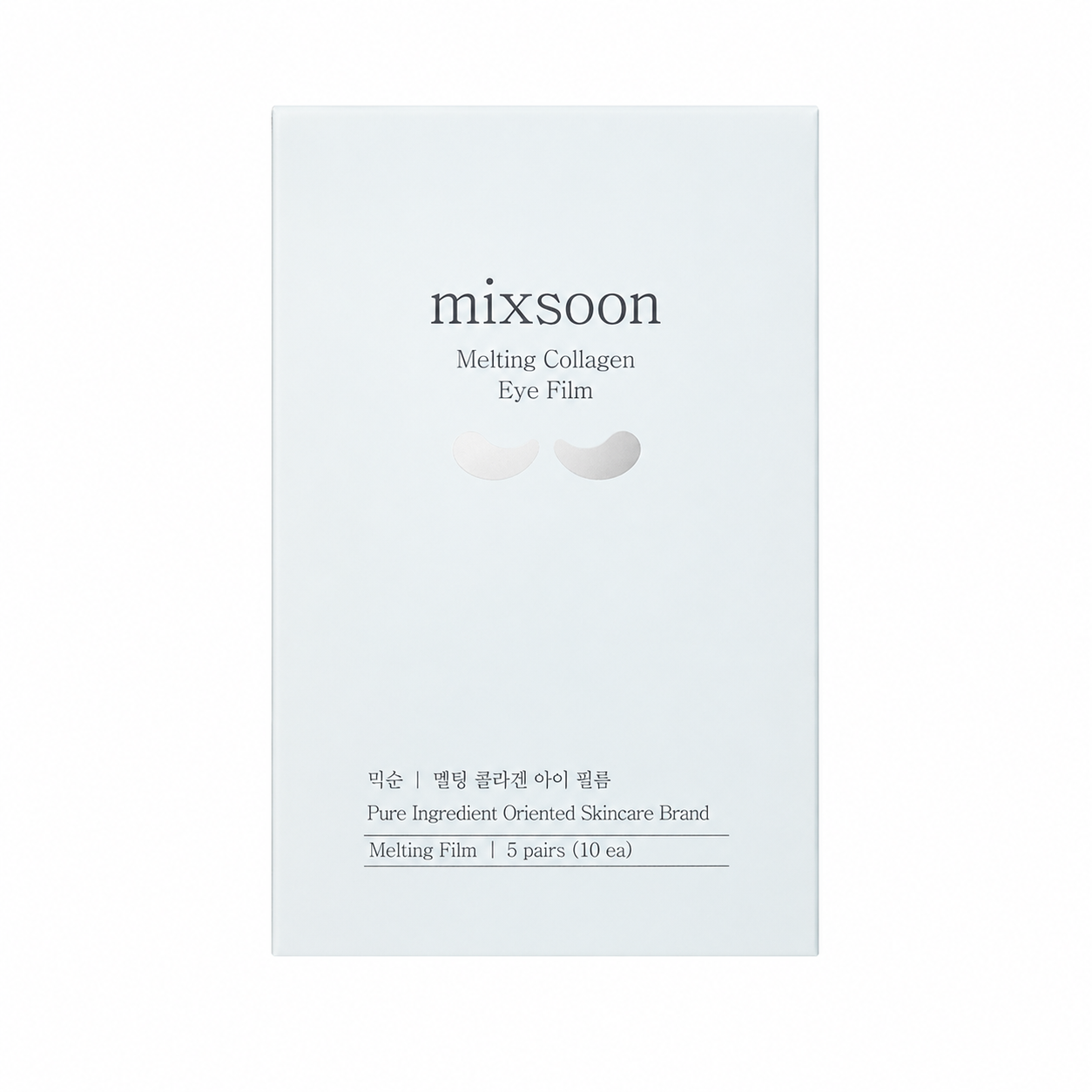 Mixsoon-Melting-Collagen-Eye-Film-5-pairs-10-each Mixsoon - Melting Collagen Eye Film, 5 pairs (10 each) - Image 1
