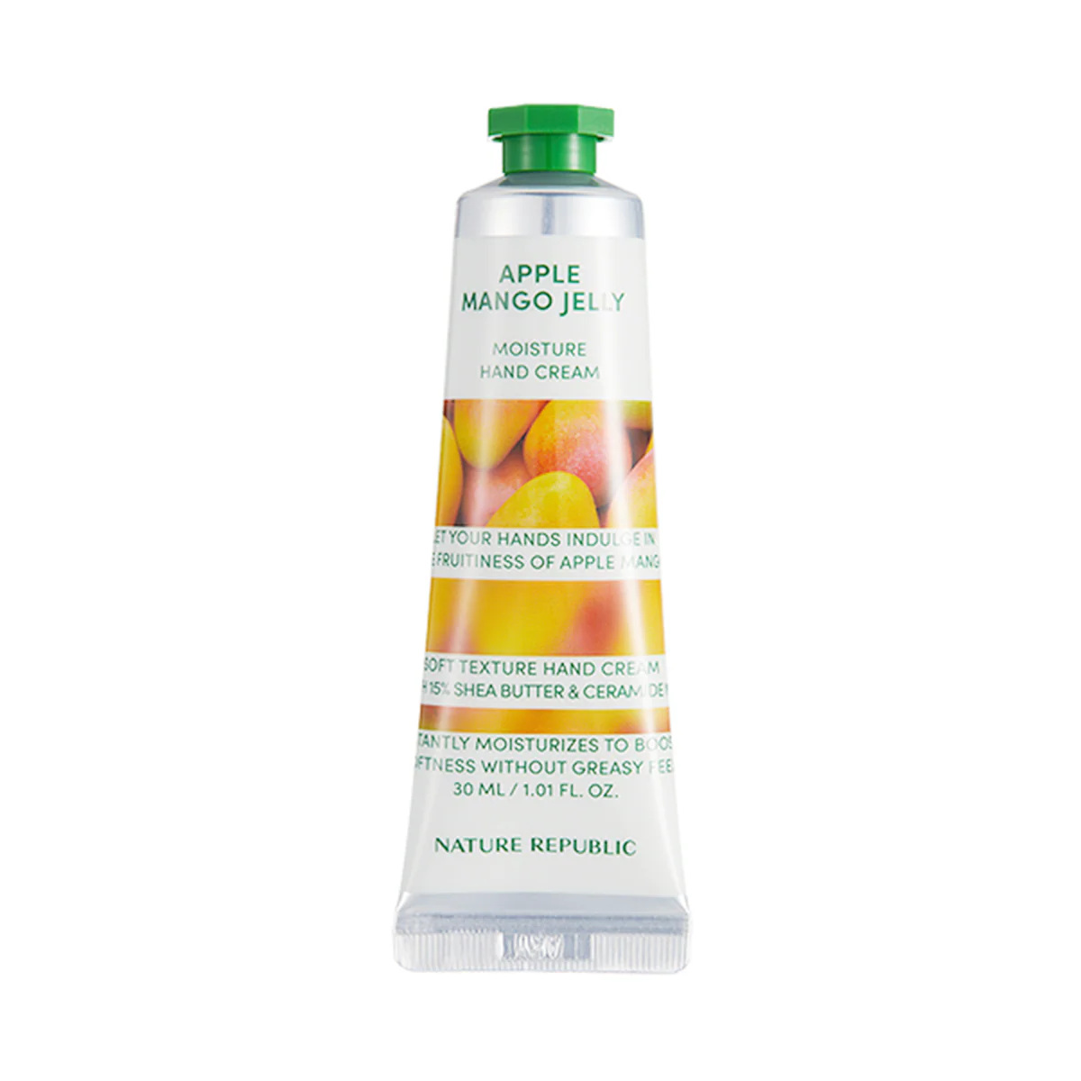 ND0393_7de6a74a-f1d7-462b-b3db-726917e334bc Nature Republic - Hand & Nature Apple Mango Jelly Hand Cream, 30ml - Image 1