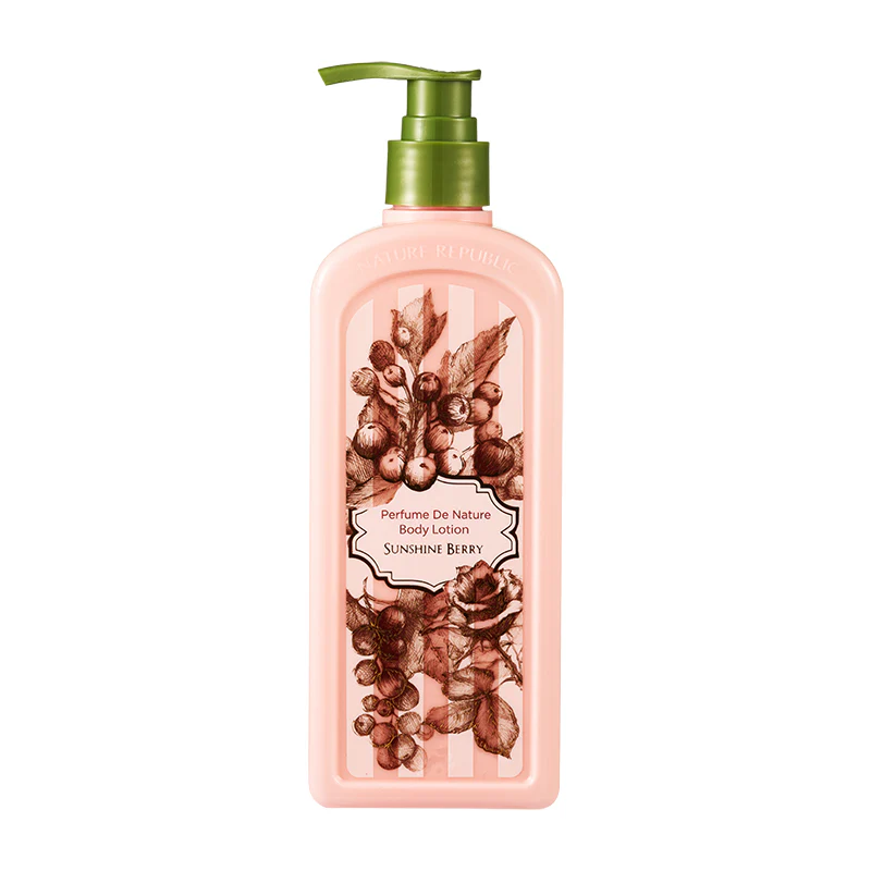 NH0759_1_800_1200x1200 Nature Republic - Perfume De Nature Body Lotion Sunshine Berry, 345ml - Image 1