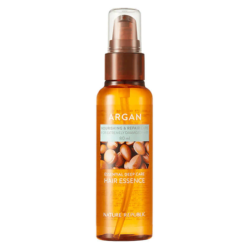 NatureRepublic_ArganEssentialMoistureHairOil_Packshot Nature Republic - Argan Essential Moisture Hair Oil, 80ml - Image 1