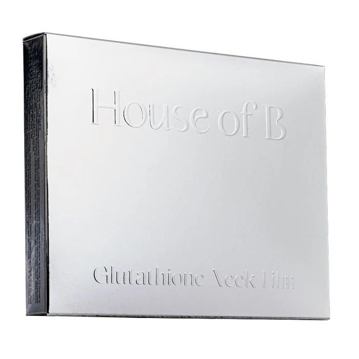 NeckFilm00 House of B - Glutathione Anti-Wrinkle Neck Mask, 1 Box, 5 pieces - Image 1