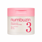 Numbuzin - No.3 Bifida Bakuchiol Exfoliating Toner Pads, 190ml (70 pads)