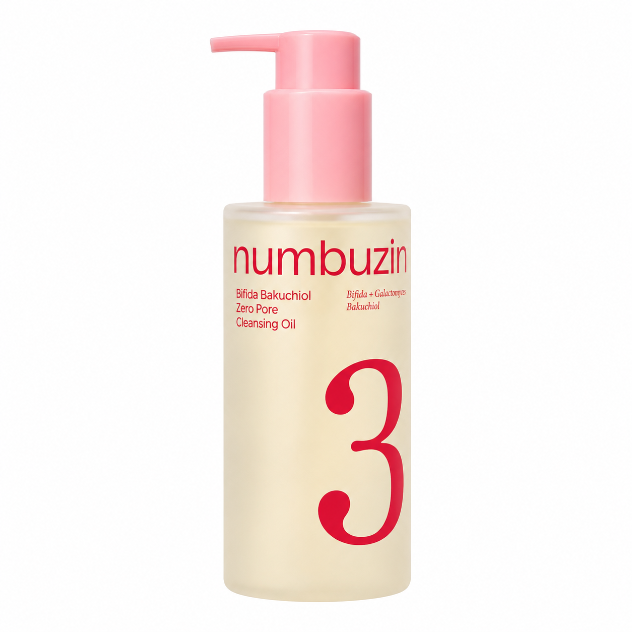Numbuzin-No.3-Bifida-Bakuchiol-Zero-Pore-Cleansing-Oil-200ml Numbuzin - No.3 Bifida Bakuchiol Zero Pore Cleansing Oil, 200ml - Image 1