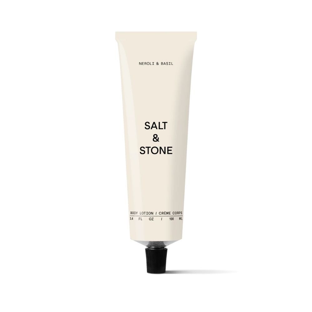 Salt-Stone-Neroli-Basil-Travel Salt & Stone – Body Lotion (Neroli & Basil) – 100 ml - Image 1